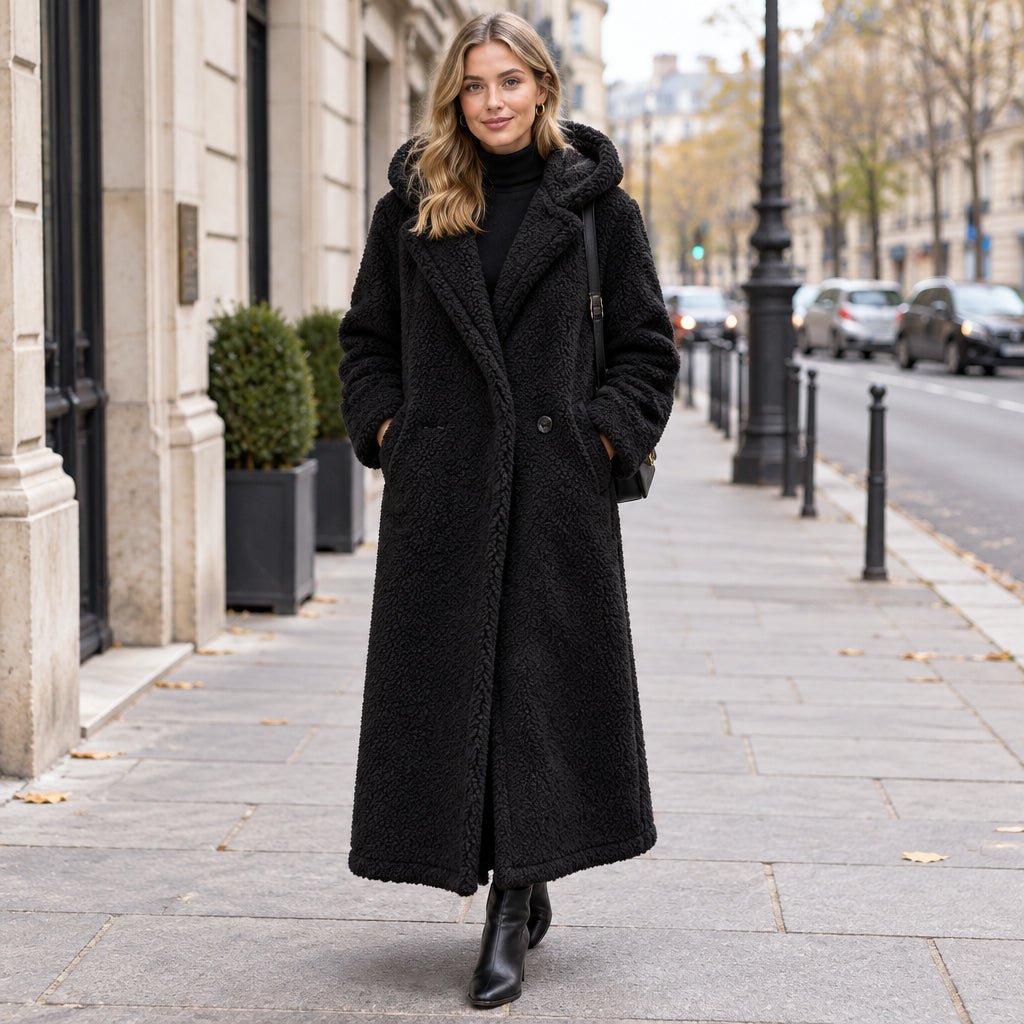 Women's Long Hooded Coat