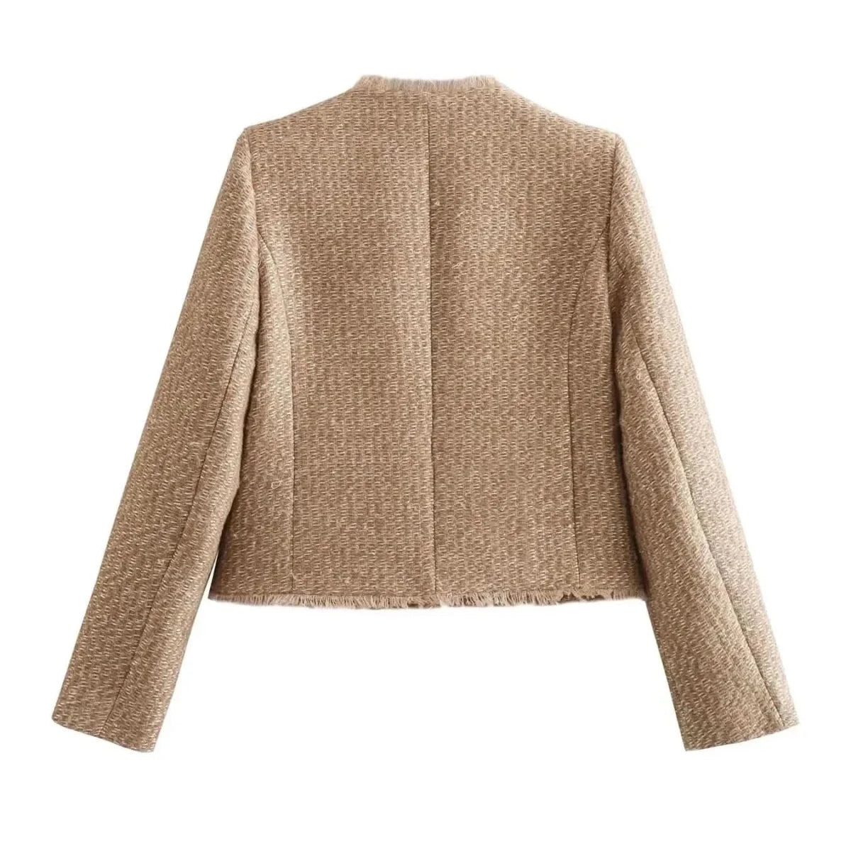 Refined Button-Front Jacket
