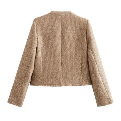 Refined Button-Front Jacket