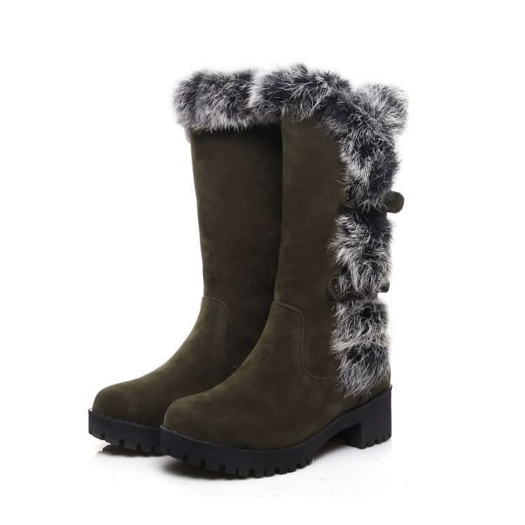 Winterstiefel für Damen bis zur Wadenmitte