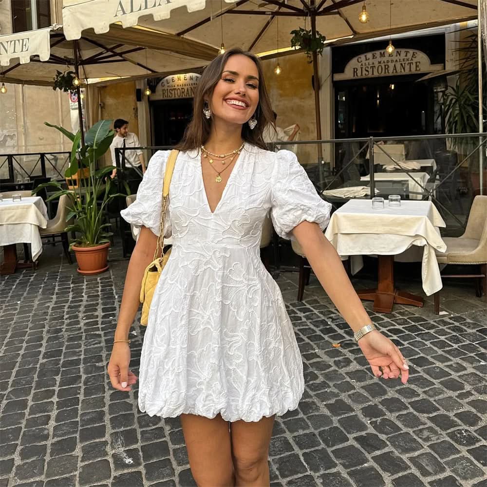 High Neck Day to Night Dress