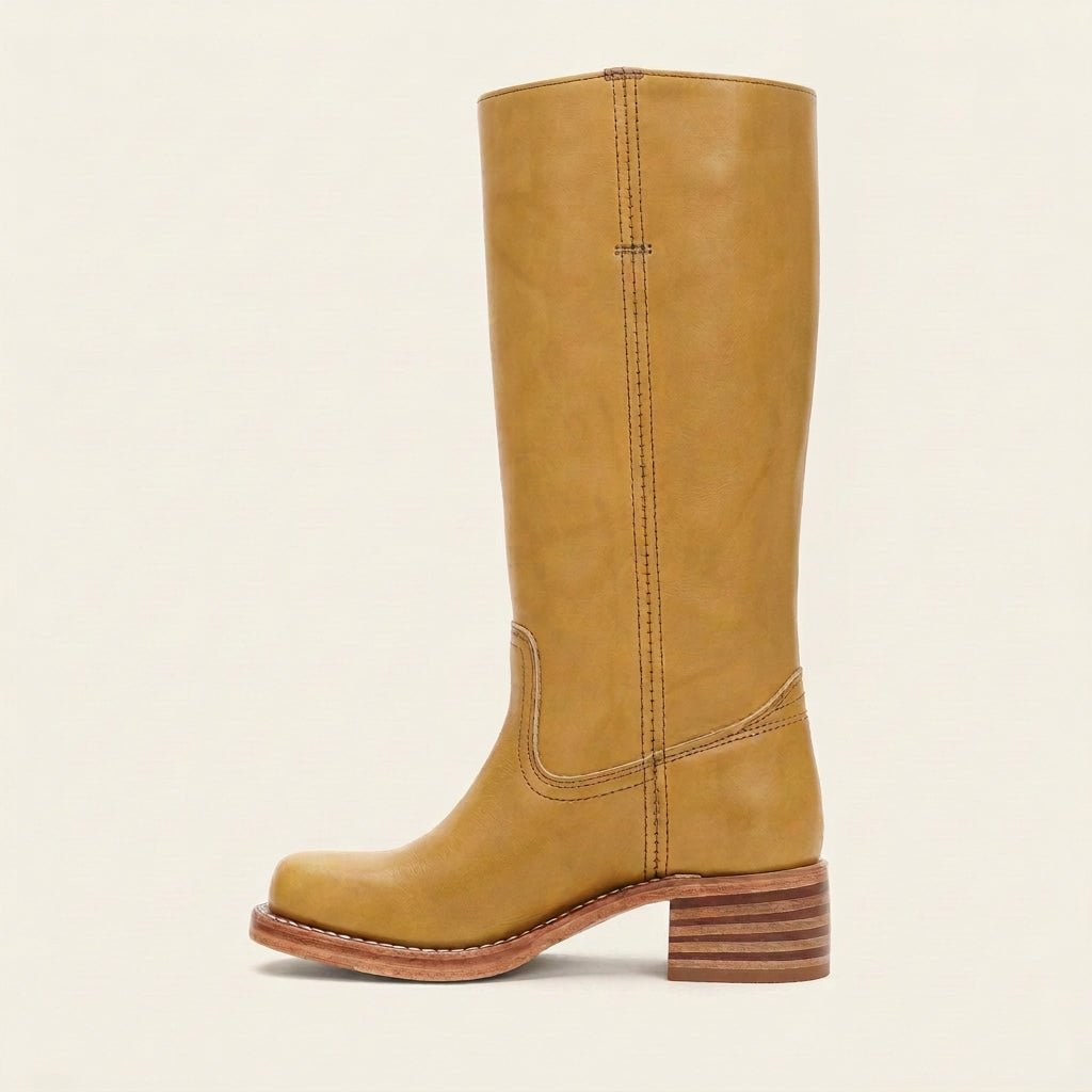 Cleo | Women's Mid-Calf Winter Leather Boots