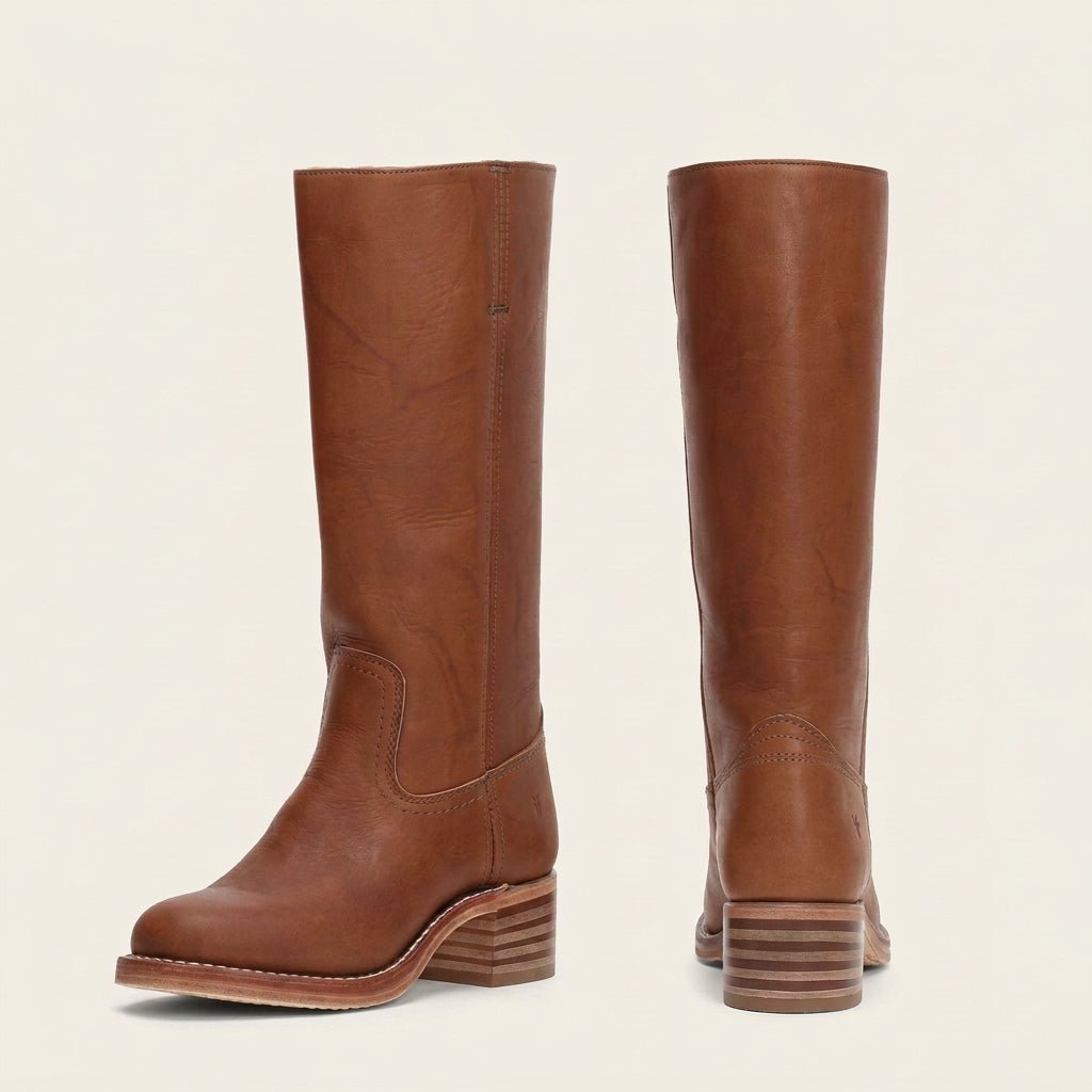 Cleo | Women's Mid-Calf Winter Leather Boots