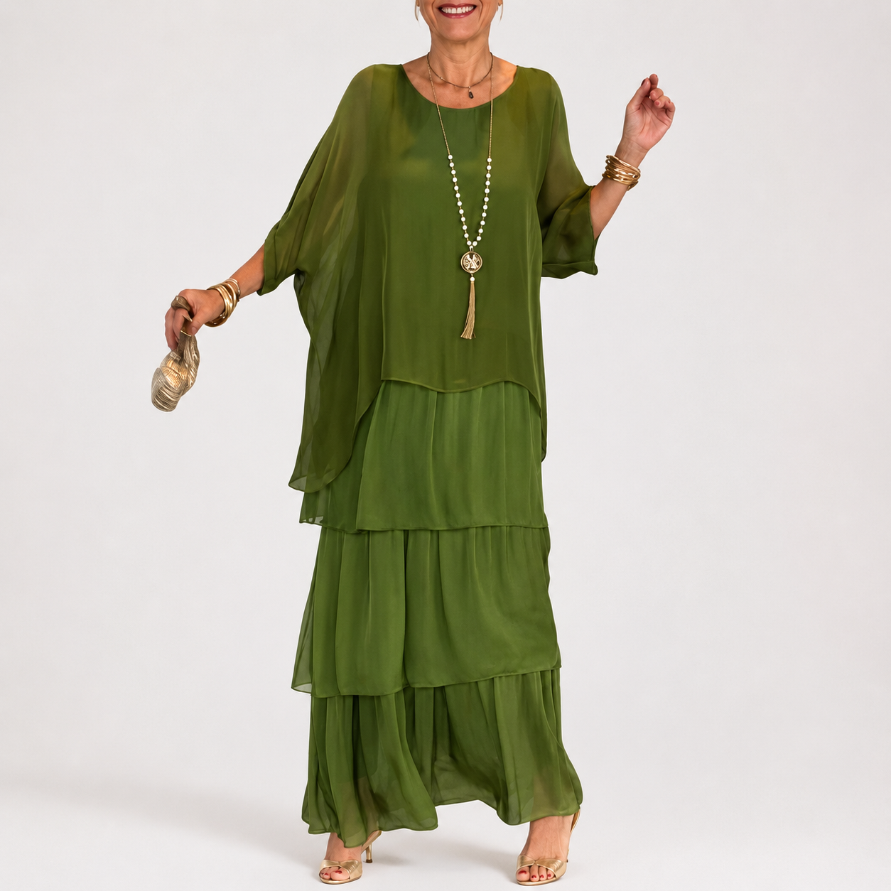 Flowing Elegant Maxi Dress