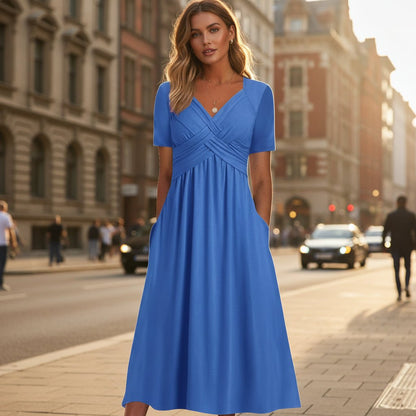 Friendly Fit Flattering Dress