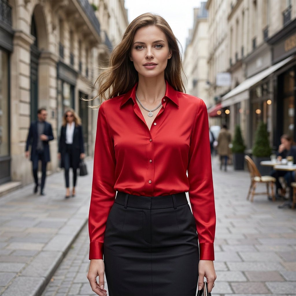 Elegant Drape Occasion Top
