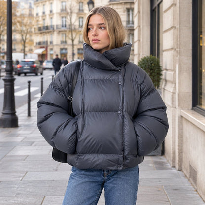 Oversized Hooded Puffer Jacket