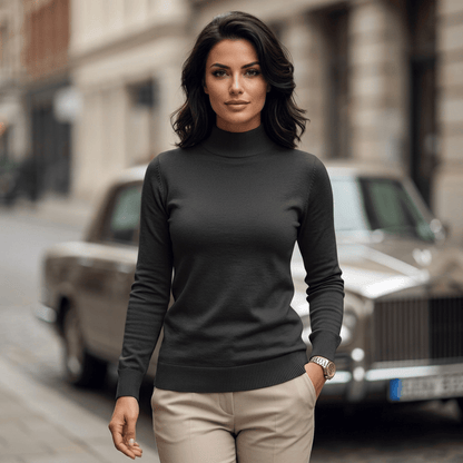 Classic Relaxed Fit Crew Neck Sweater