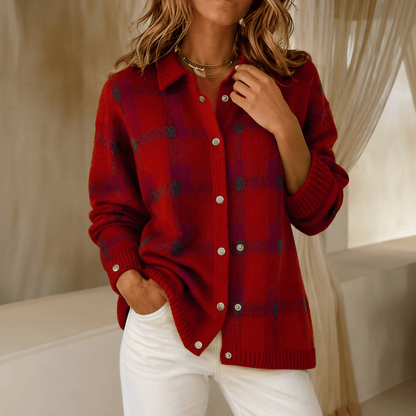 Remi | Jersey retro a rayas de corte holgado para mujer