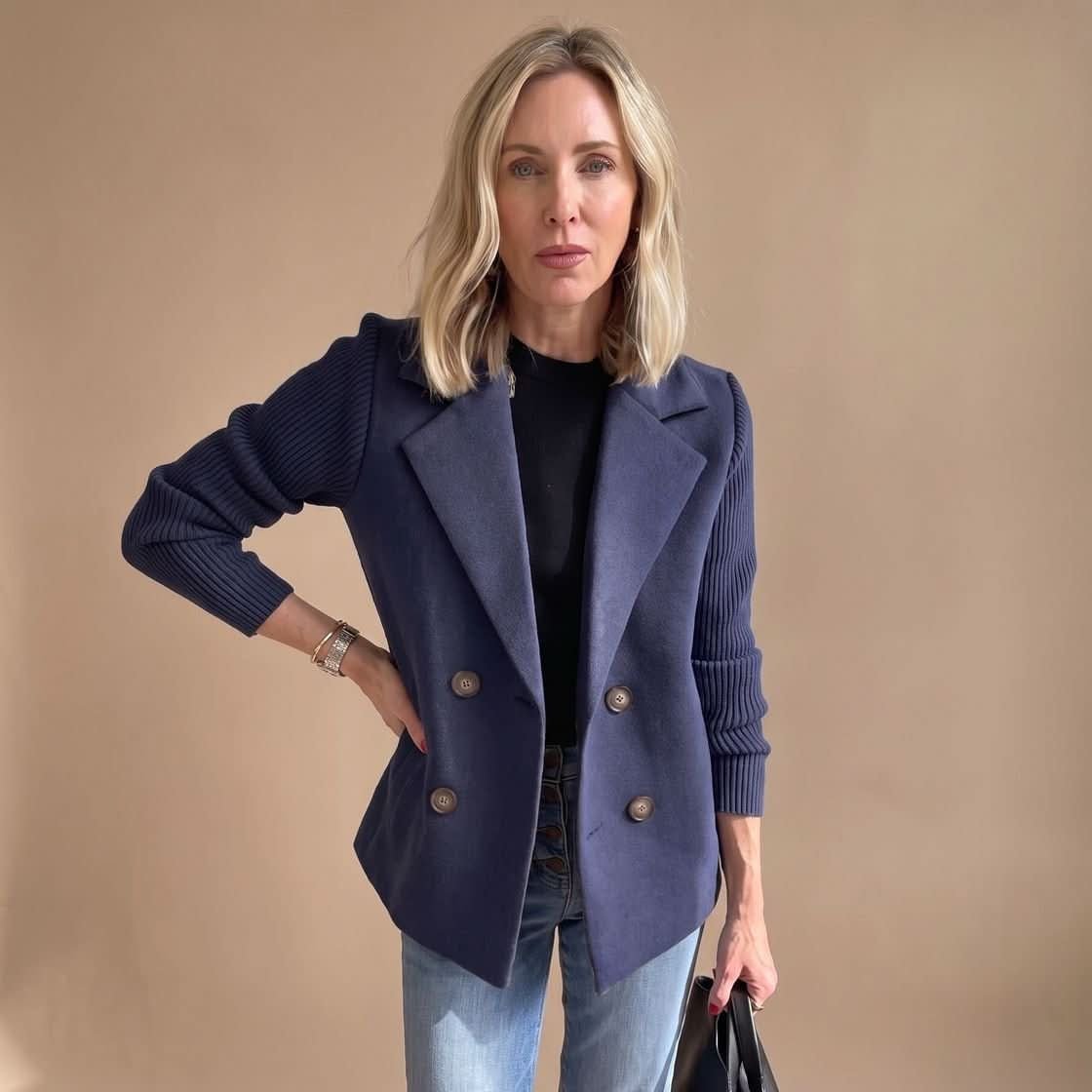 Double-Breasted Blazer