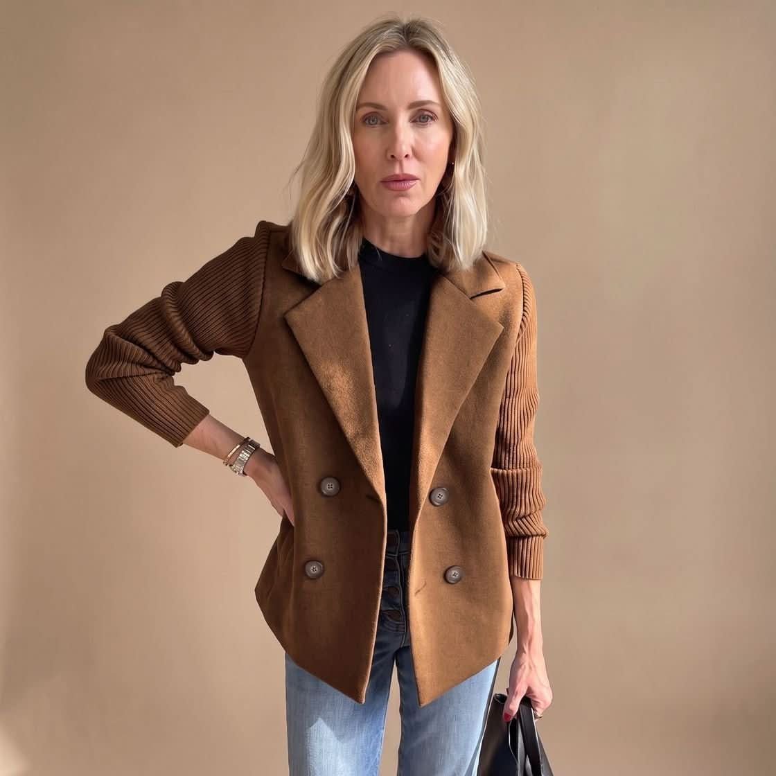 Double-Breasted Blazer