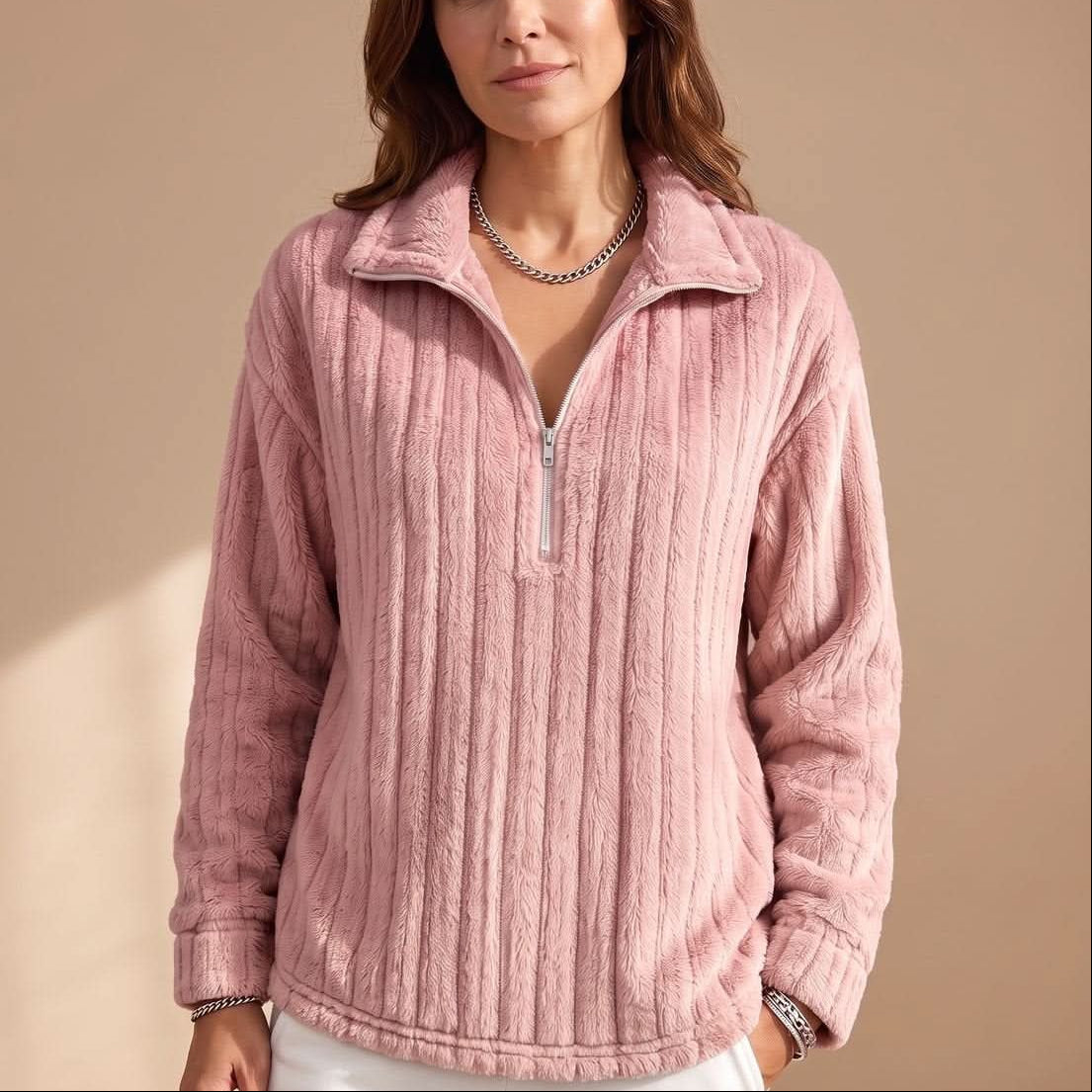 Casual Quarter-Zip Pullover