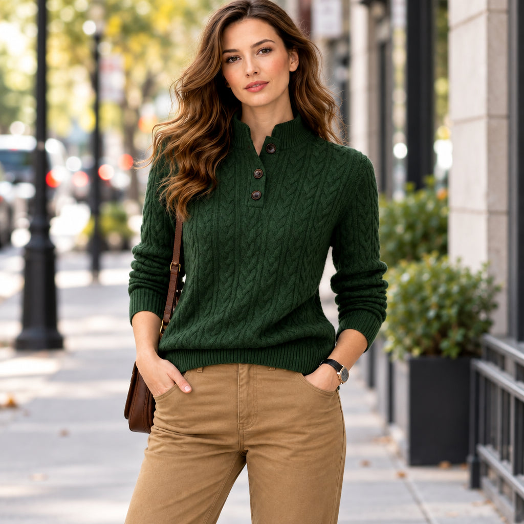 Refined Sweater Coat for Work and Weekend Wear