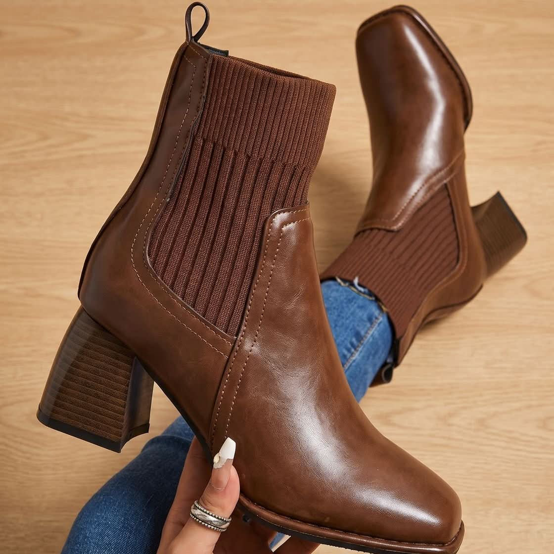Slipper-Stiefeletten