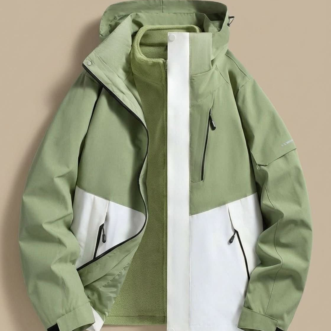 Easy Layering Hooded Winter Jacket