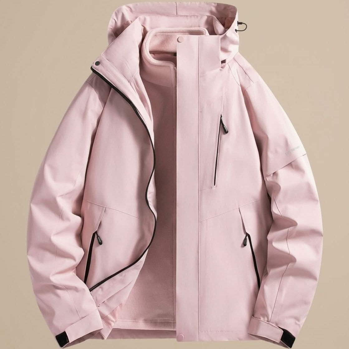 Easy Layering Hooded Winter Jacket