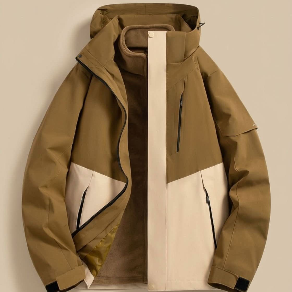 Easy Layering Hooded Winter Jacket