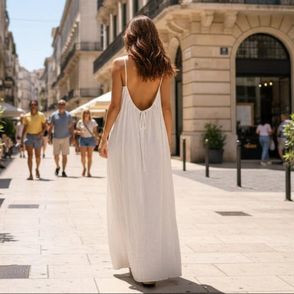 Easy Styling Sleeveless Maxi Dress