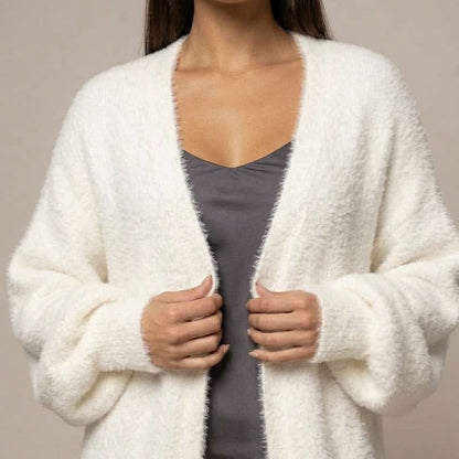 Lyra | Women's Winter Faux Fur Maxi Cardigan