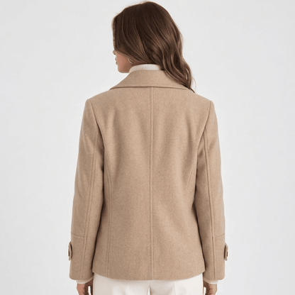 Romy | Women's Double-Breasted Lapel Coat