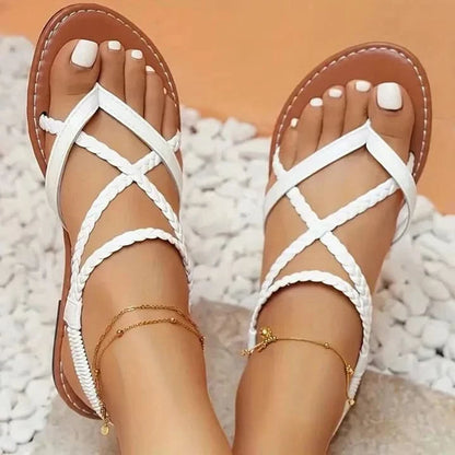 Summer Strappy Flat Sandals