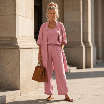 Three Piece Relaxed Pant Set
