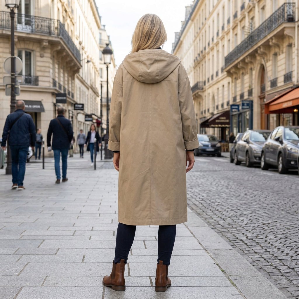 Refined Trench Style Coat