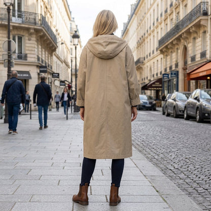 Refined Trench Style Coat
