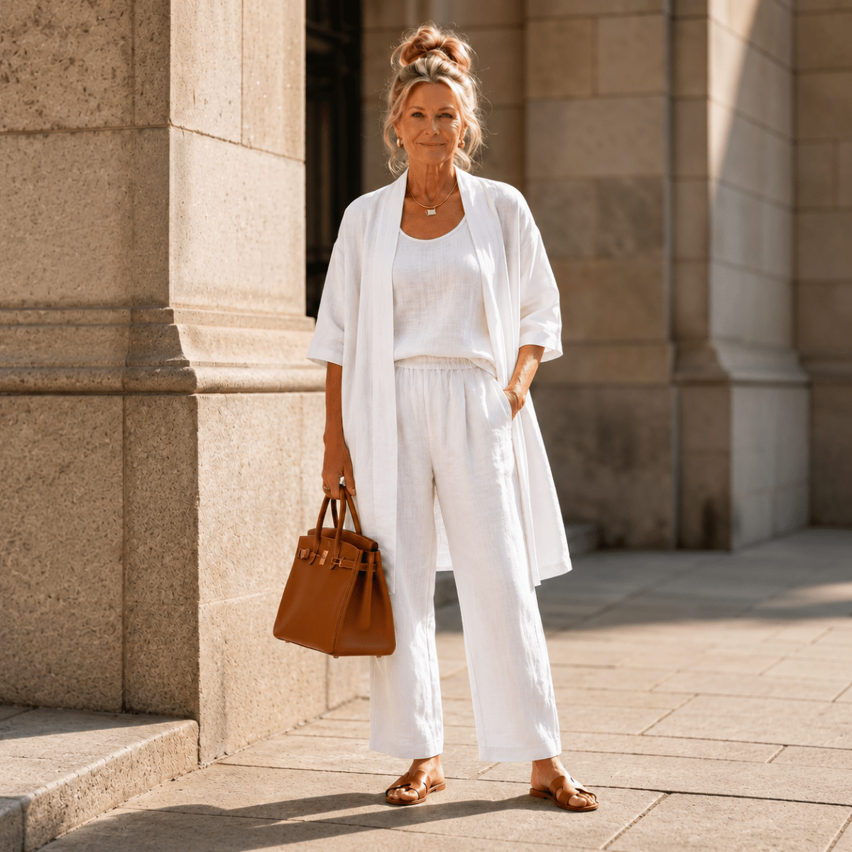 Three Piece Relaxed Pant Set