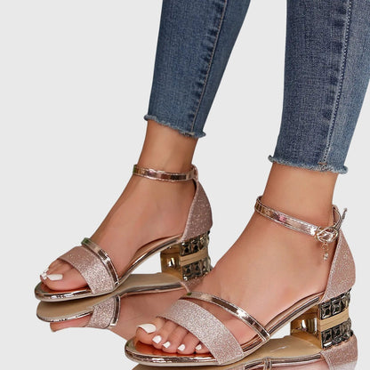 Orthopedic Arch Support Heeled Sandals