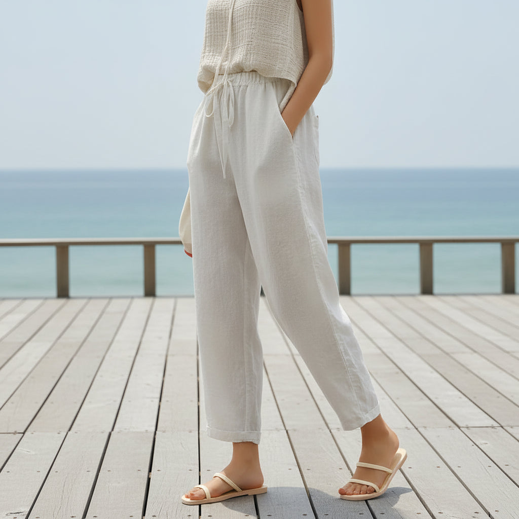 Relaxed Tapered Trousers