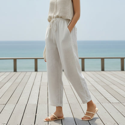Relaxed Tapered Trousers