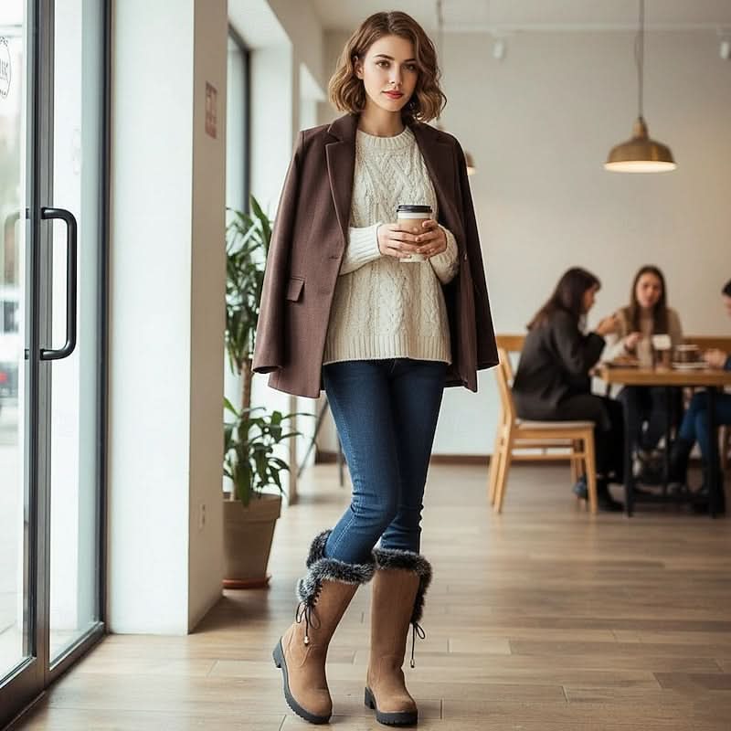 Knee-High Winter Boots