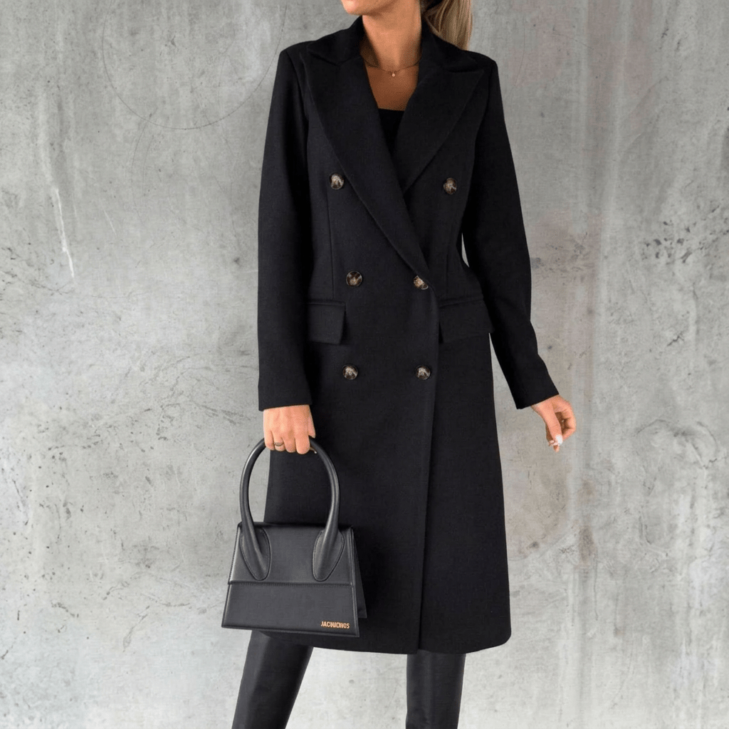 Gia black coat
