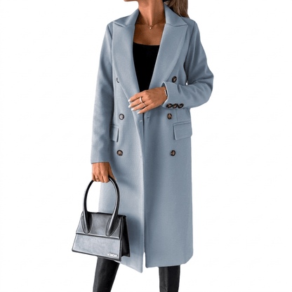 Gia light blue coat