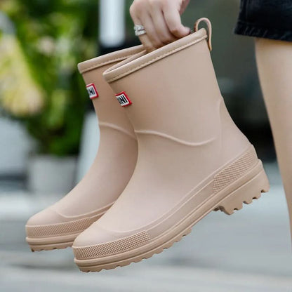 Women's Mid-Calf Rain Boots
