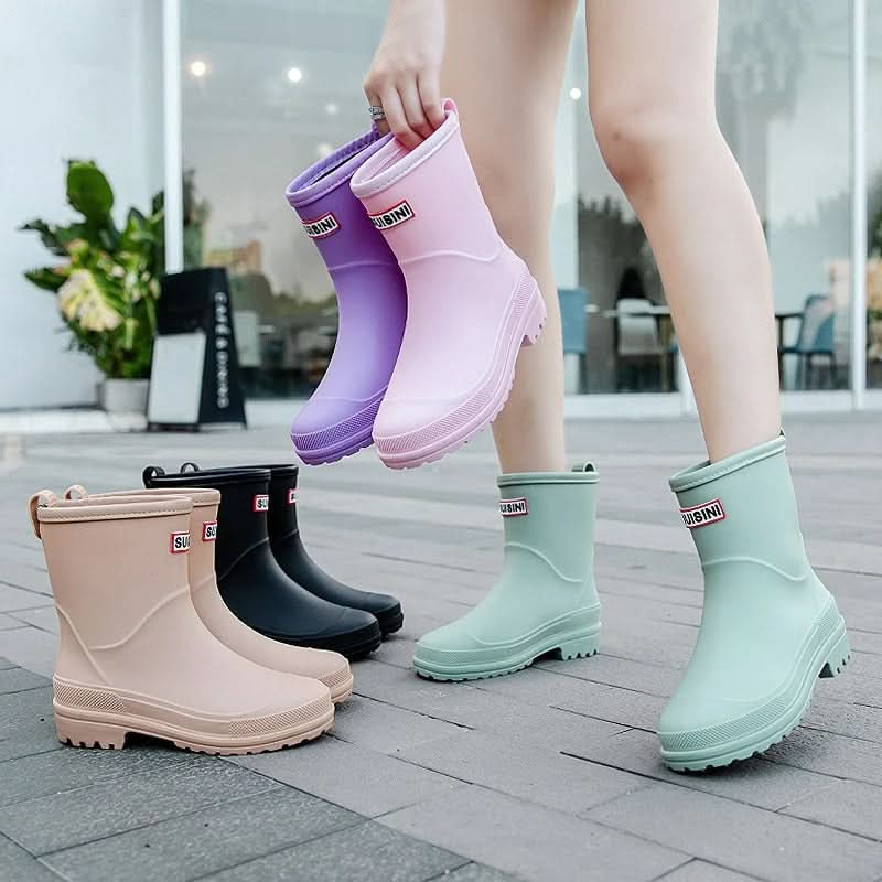 Women's Mid-Calf Rain Boots