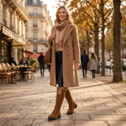 Versatile Knee-High Winter Boots