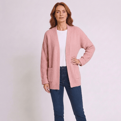 Faye | Cárdigan abierto para mujer con bolsillos