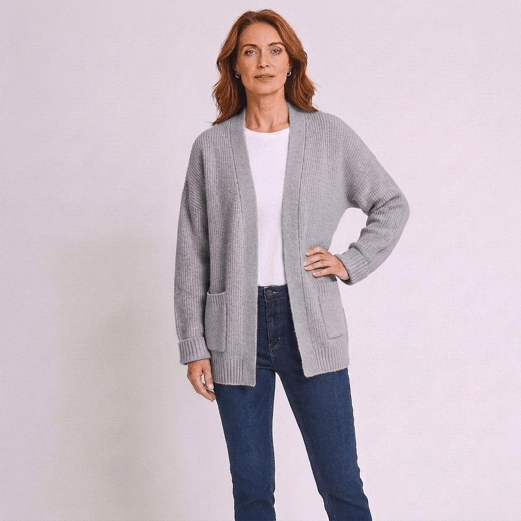 Faye | Cárdigan abierto para mujer con bolsillos