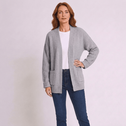 Faye | Cárdigan abierto para mujer con bolsillos