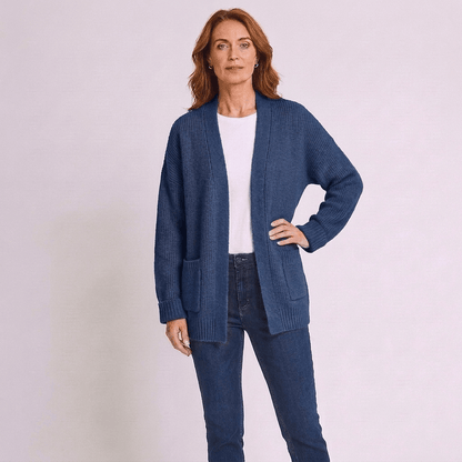 Faye | Cárdigan abierto para mujer con bolsillos