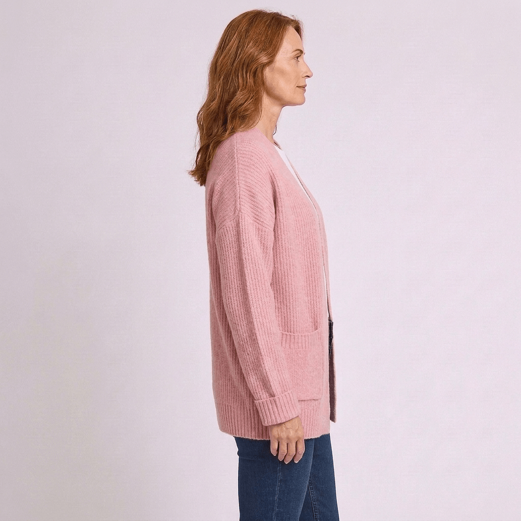Faye | Cárdigan abierto para mujer con bolsillos