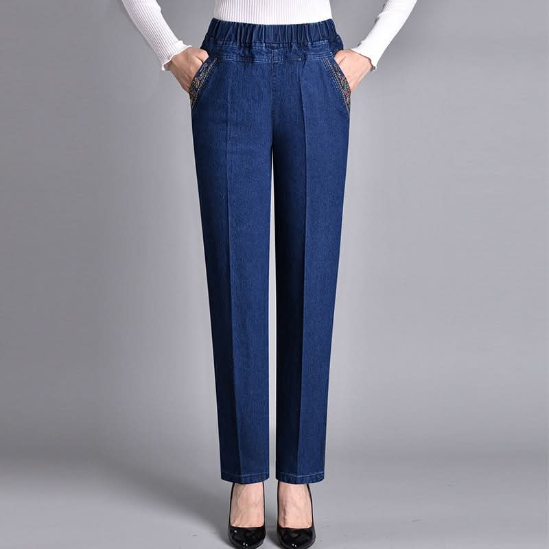 Straight-Leg Everyday Trousers