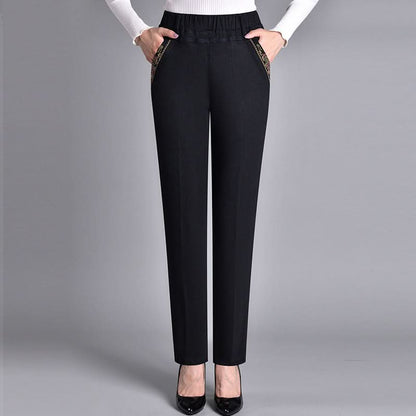 Straight-Leg Everyday Trousers