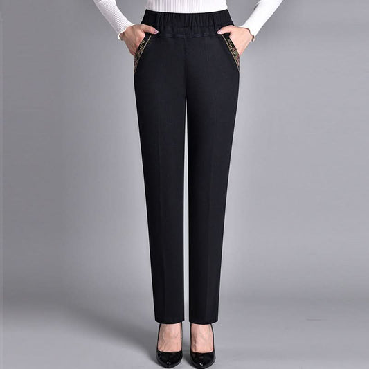 Reese | Pantalones rectos elegantes e informales para mujer