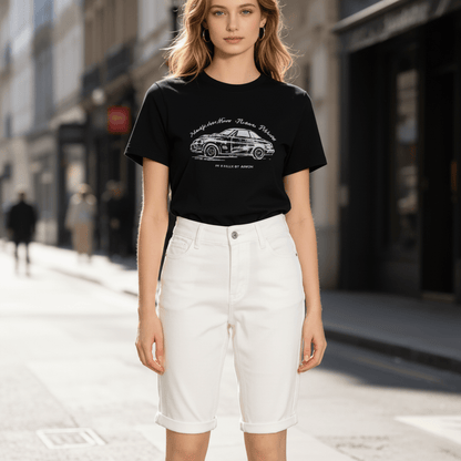 High Waisted Bermuda Shorts
