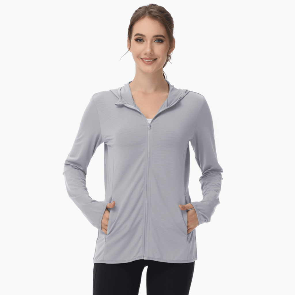 Breathable Zip Up Jacket