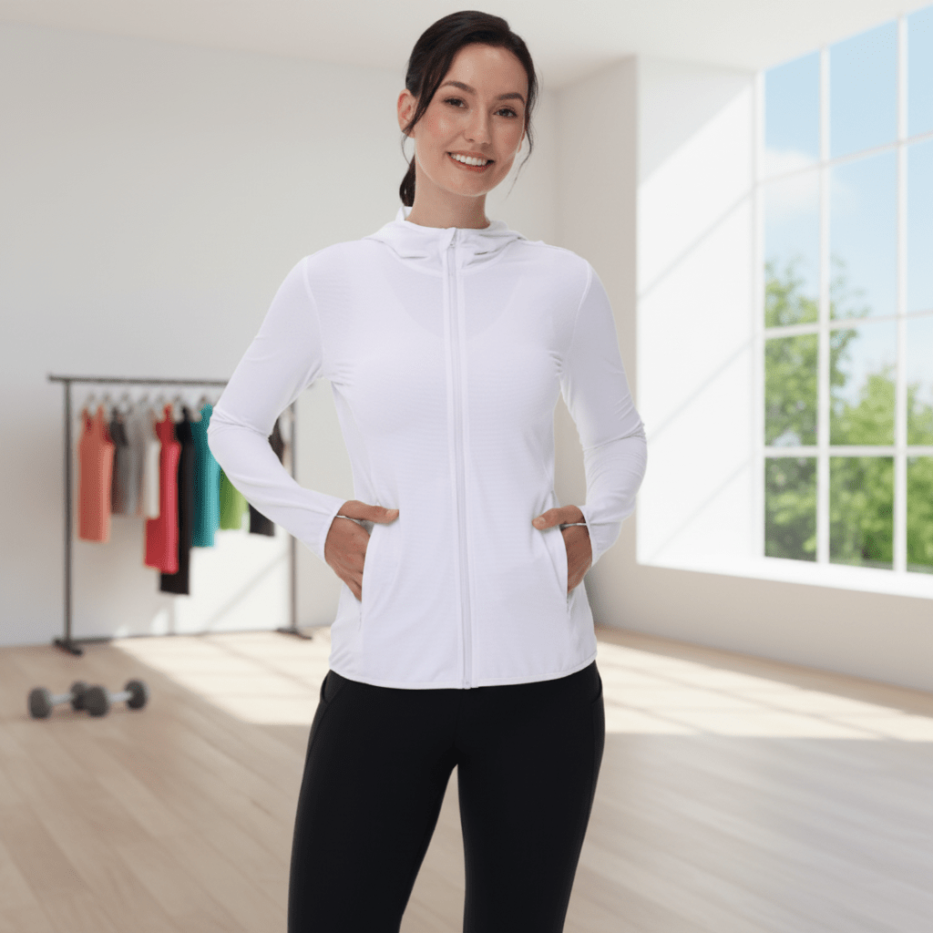 Breathable Zip Up Jacket