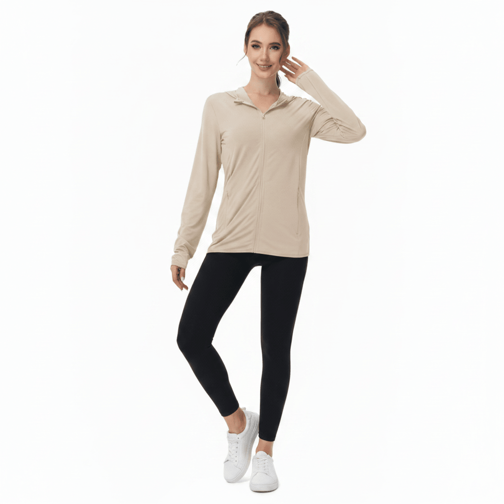 Breathable Zip Up Jacket